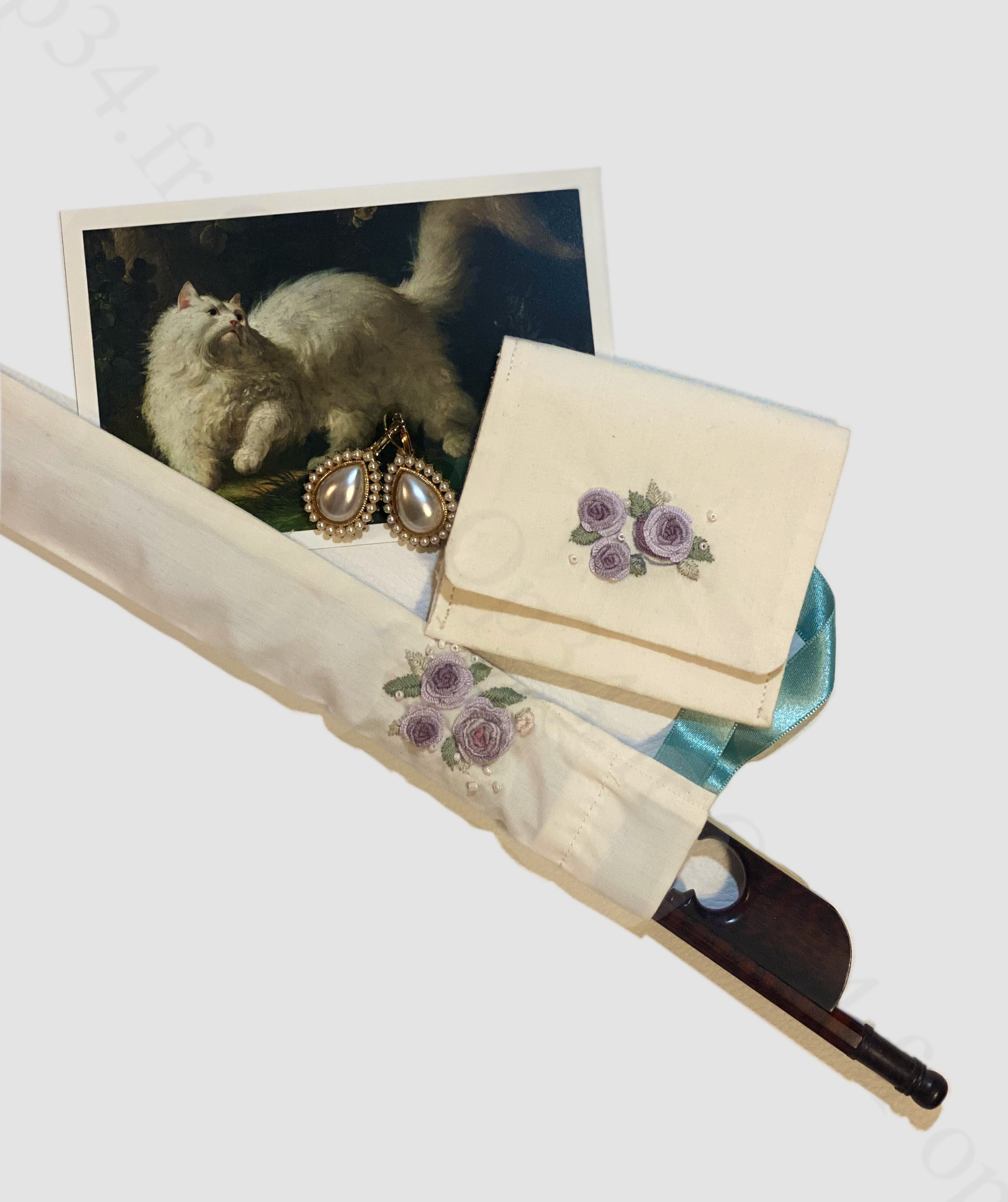 Ensemble pochette/housse "Iris" – Image 3