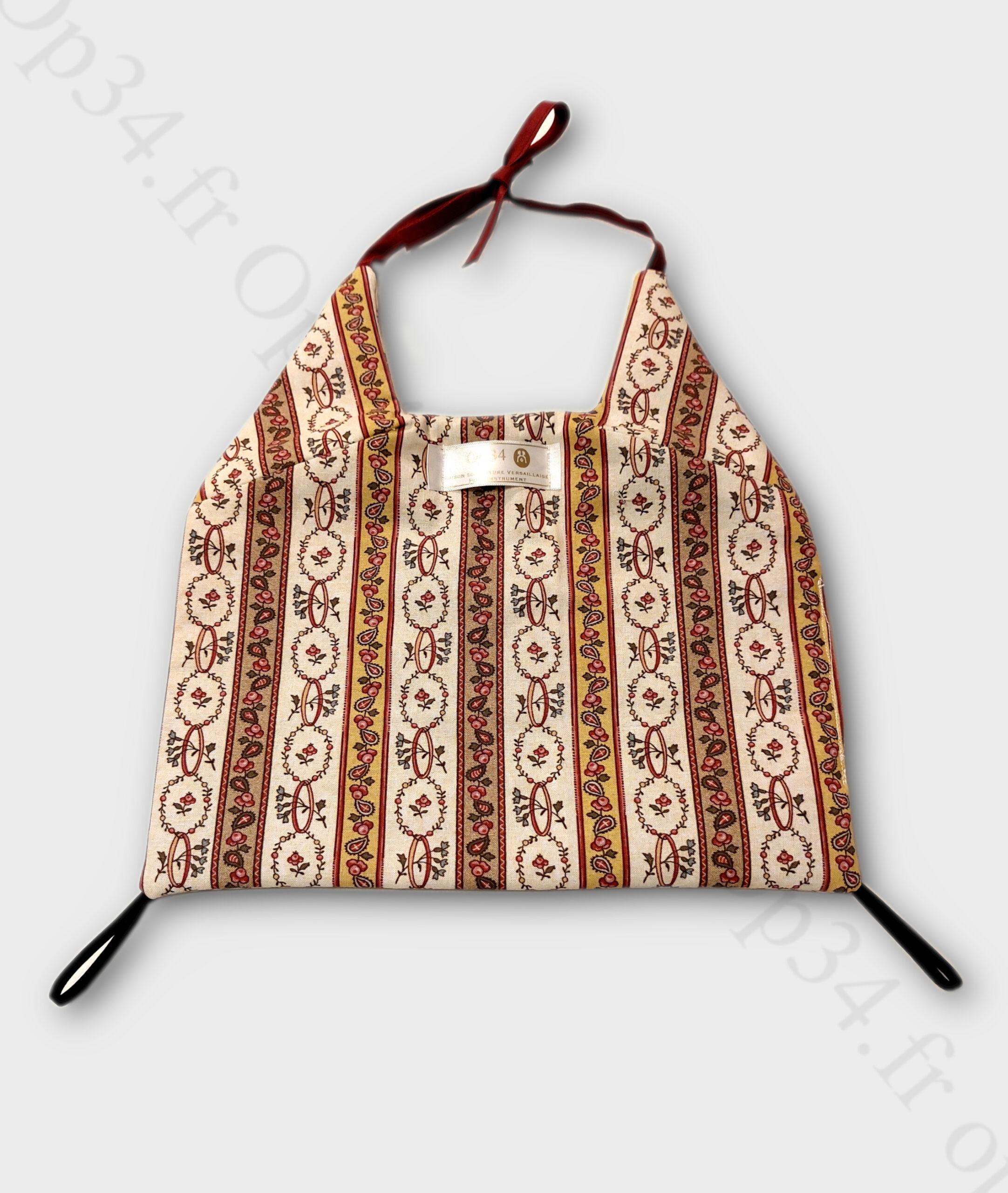 Bavoir à Violoncelle "Arabesque" – Image 2