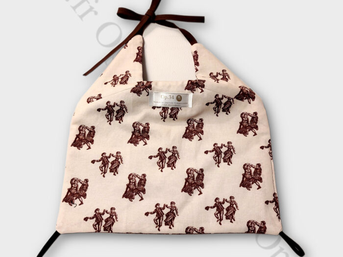 Bavoir à violoncelle « Danse Printanière »