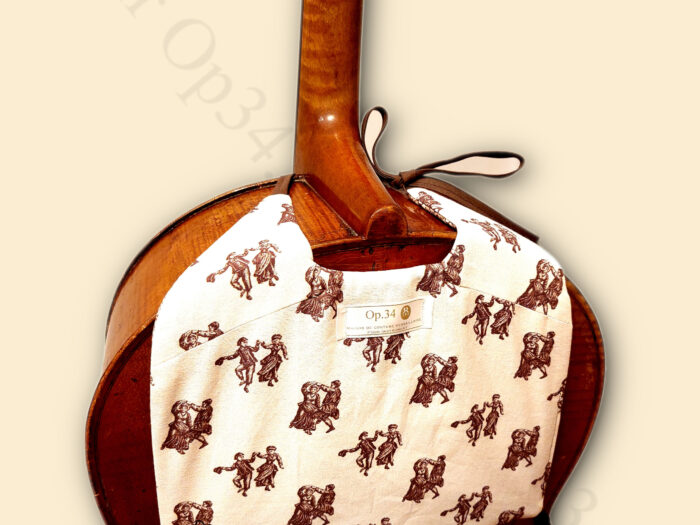 Bavoir à violoncelle « Danse Printanière »